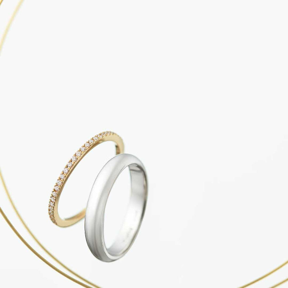 Marriage Ringシルクラインリング – youring jewelry